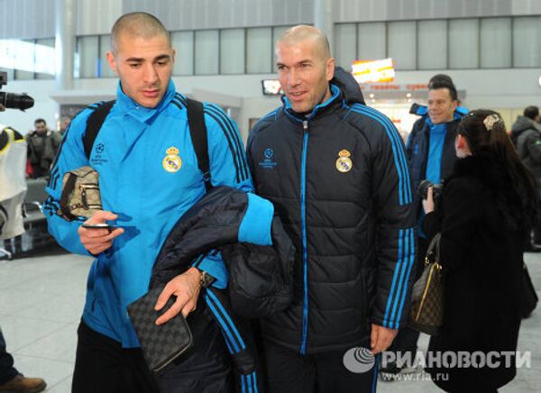 L’arrivée des joueurs du Real Madrid à Moscou - Sputnik Afrique