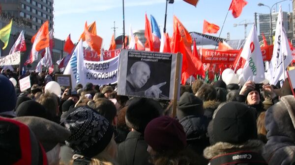 10 Mars, meeting d'opposants au centre de Moscou  - Sputnik Afrique