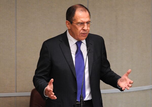 Le ministre russe des Affaires étrangères Sergueï Lavrov - Sputnik Afrique