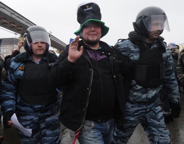 Russie: 20 manifestants d'opposition interpellés à Moscou - Sputnik Afrique