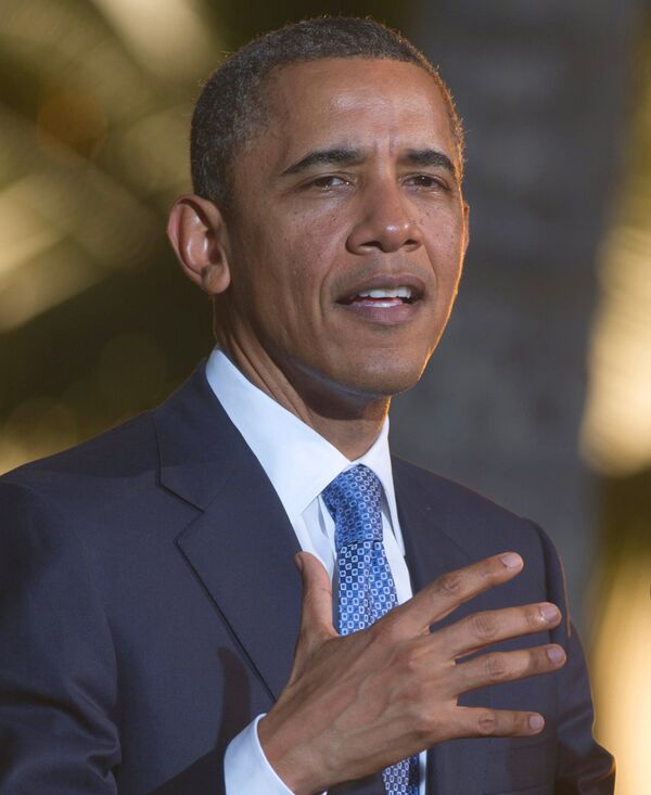 Président américain Barack Obama - Sputnik Afrique