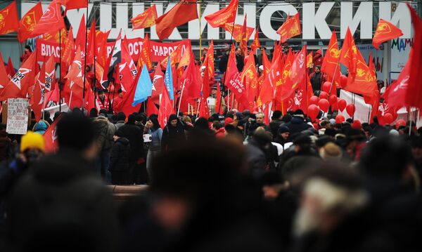 Moscou: une centaine de participants à un meeting de l'opposition - Sputnik Afrique