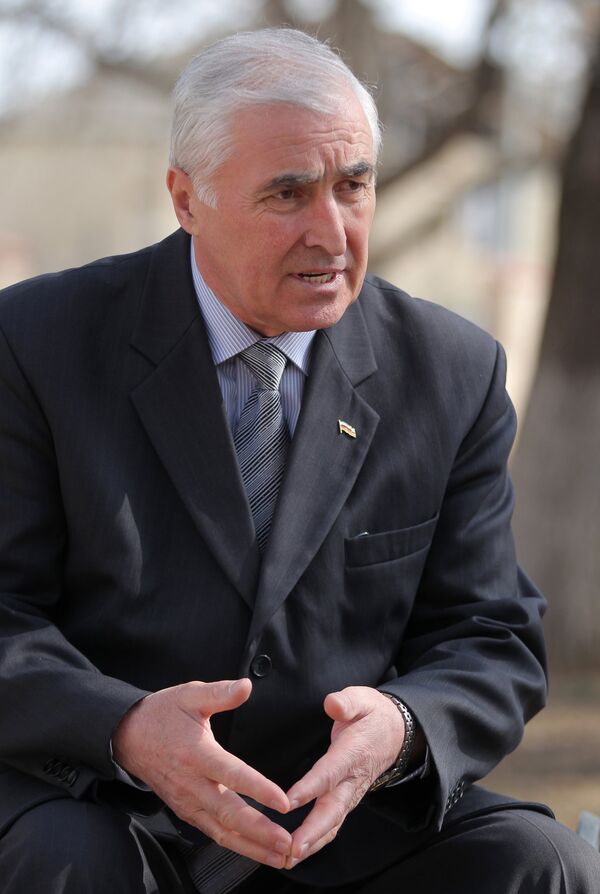 Ex-chef du Comité de sécurité sud-ossète Leonid Tibilov  - Sputnik Afrique