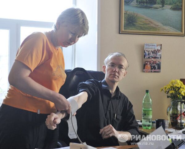 La grève de la faim du député russe Oleg Cheïne à Astrakhan - Sputnik Afrique