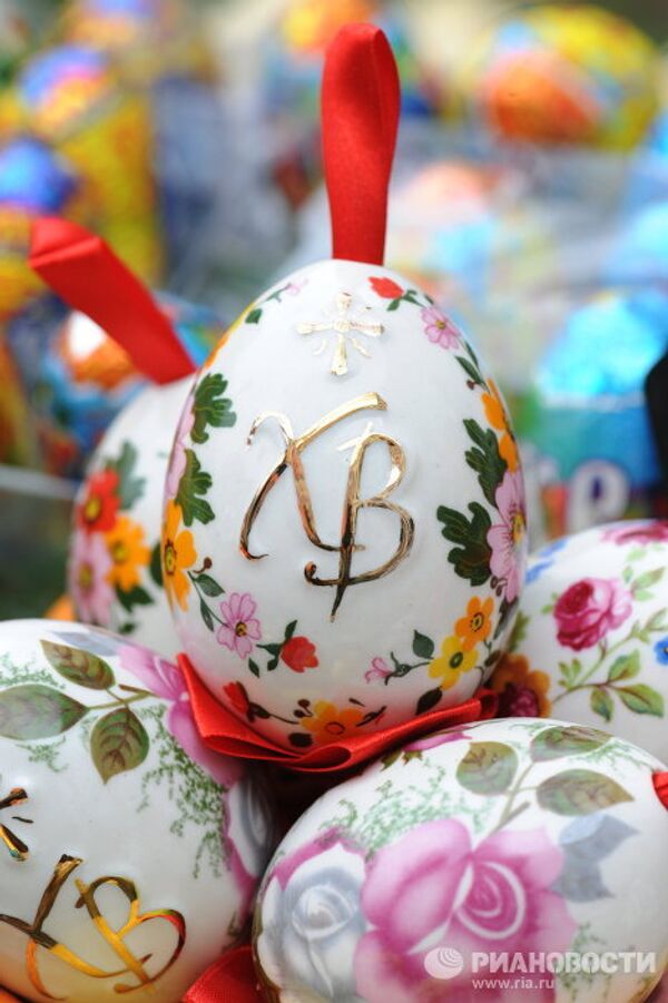 La décoration des œufs de Pâques, tout un art - Sputnik Afrique