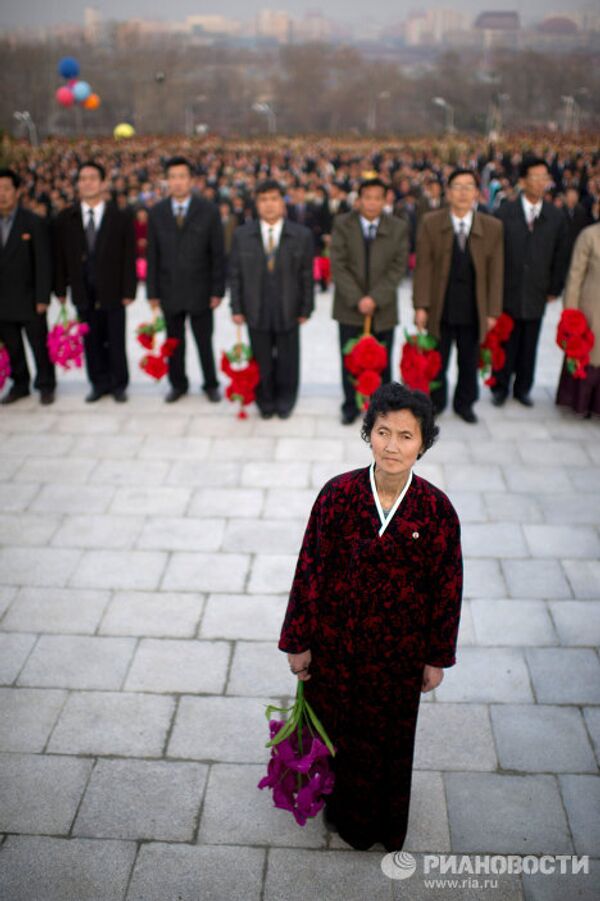 Pyongyang: l'inauguration d'un monument à Kim Il-sung et Kim Jong-il - Sputnik Afrique