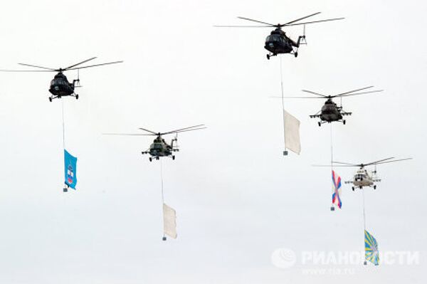 L'entraînement des pilotes pour la Parade de la Victoire à Moscou - Sputnik Afrique