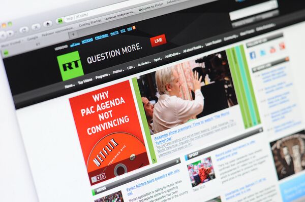 Assange lance son émission sur la chaîne Russia Today - Sputnik Afrique
