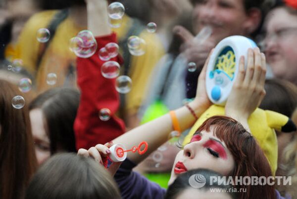 Parade de bulles de savon à Moscou - Sputnik Afrique