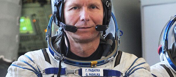 Тренировка на ТДК Союз ТМА-М основного экипажа МКС-31/32 в Звездном городке - Sputnik Afrique