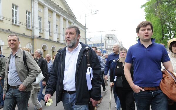 L'opposition en promenade dans le centre de Moscou  - Sputnik Afrique