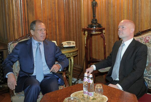 Sergueï Lavrov et William Hague - Sputnik Afrique