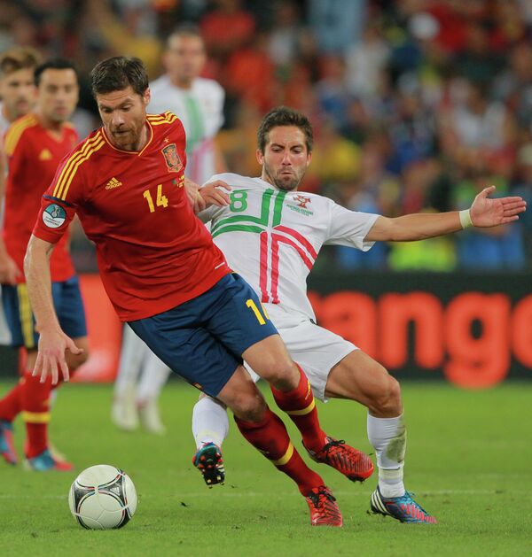 Euro 2012: l'Espagne en finale - Sputnik Afrique