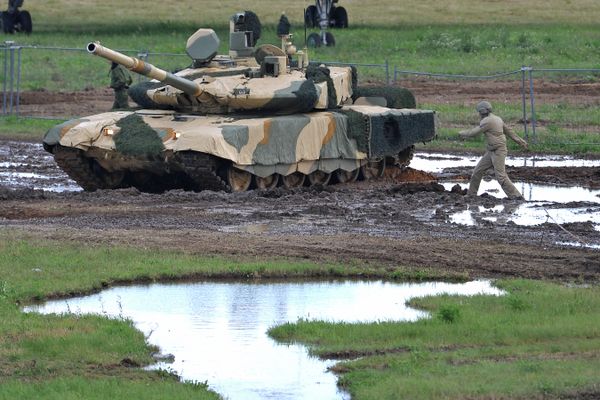 Matériel de combat exposé près de Moscou Matériel de combat exposé près de Moscou - Sputnik Afrique