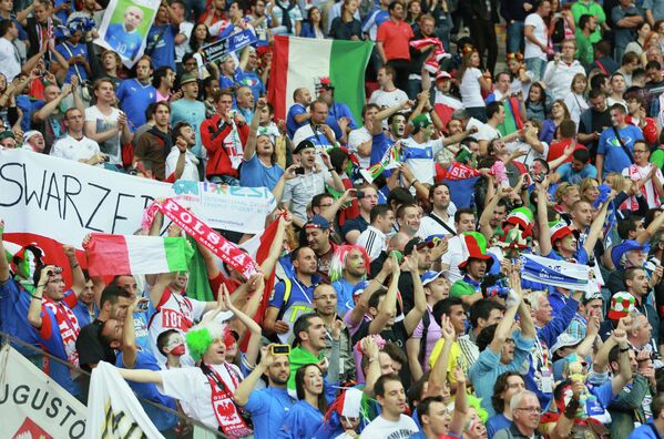 L'Italie accède en finale de l'Euro 2012 - Sputnik Afrique