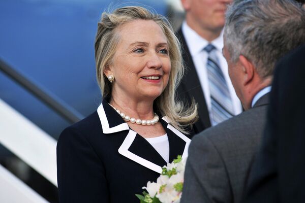 Secrétaire d'Etat américaine Hillary Clinton - Sputnik Afrique