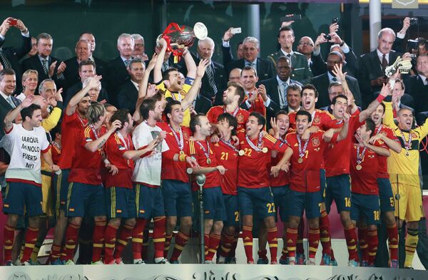 Euro 2012: la victoire de l'Espagne en finale - Sputnik Afrique