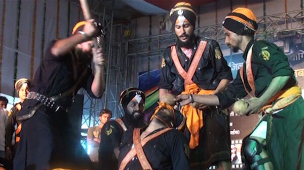 Inde: art martial des guerriers sikhs   - Sputnik Afrique