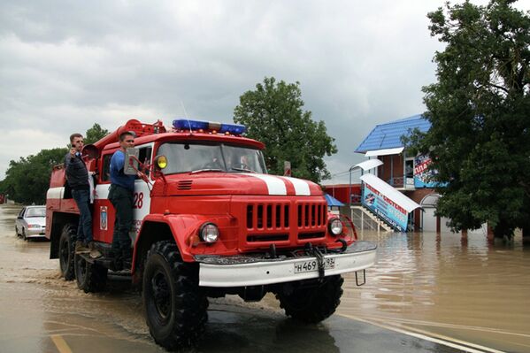 Inondation dans le territoire de Krasnodar - Sputnik Afrique