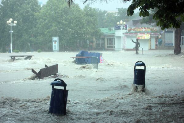Inondations dans le Territoire de Krasnodar  - Sputnik Afrique