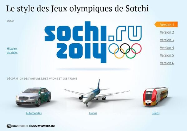 Le style des Jeux olympique de Sotchi - Sputnik Afrique
