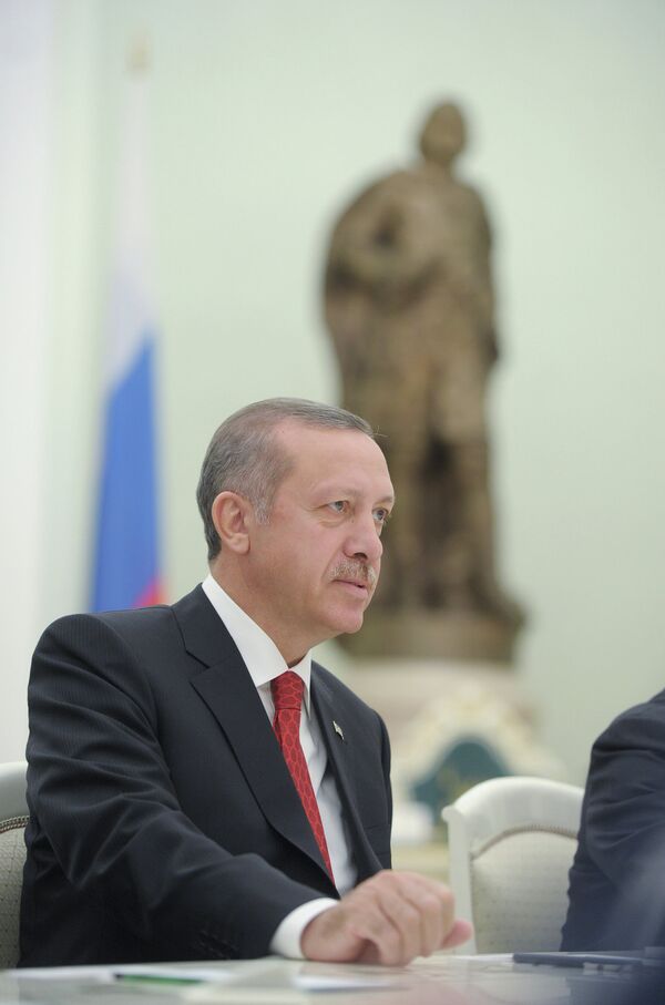 Premier ministre turc Recep Tayyip Erdogan  - Sputnik Afrique