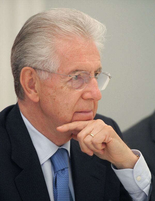 Premier ministre italien Mario Monti - Sputnik Afrique