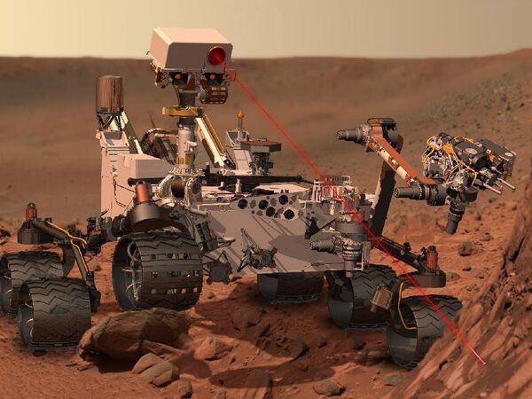 Le rover Curiosity  - Sputnik Afrique