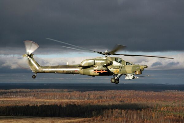 Russie: l'hélicoptère d'attaque Mi-28N livré à l'armée - Sputnik Afrique