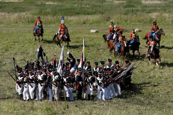 Guerre patriotique de 1812: reconstitution de la bataille de Borodino - Sputnik Afrique