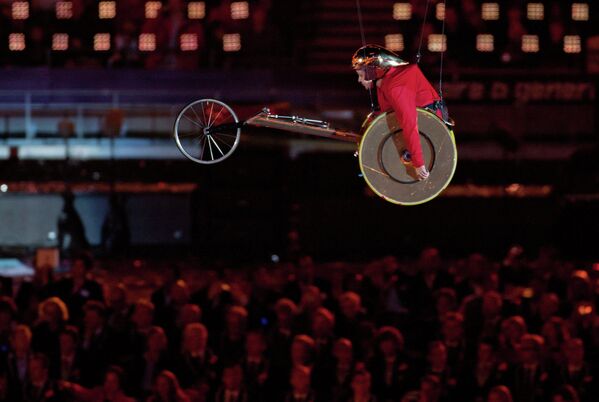 La cérémonie d'ouverture des Jeux paralympiques de Londres  - Sputnik Afrique