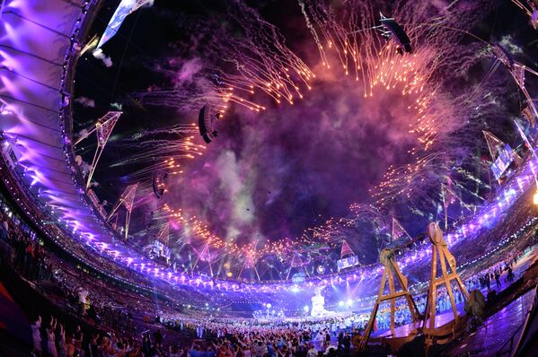 La cérémonie d'ouverture des Jeux paralympiques de Londres  - Sputnik Afrique