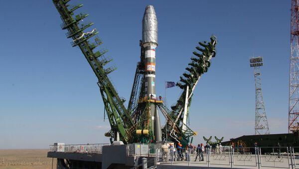 Lanceur russe Soyouz-2.1a avec le satellite météorologique européen MetOp-B - Sputnik Afrique