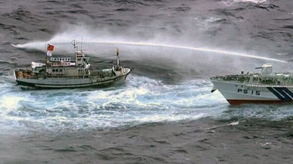 Senkaku/Diaoyu: bataille de canons à eau autour des îles controversées  - Sputnik Afrique