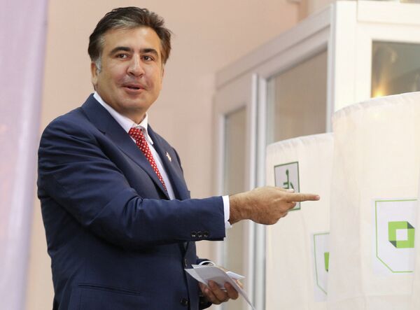 Législatives en Géorgie: Saakachvili reconnaît la victoire de l'opposition - Sputnik Afrique