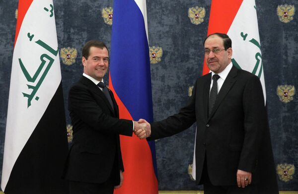 Russie-Irak: les échanges commerciaux se portent bien (Medvedev) - Sputnik Afrique