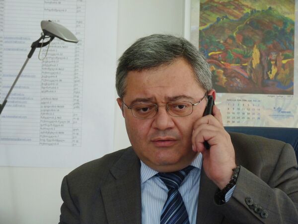 Nouveau président du parlement géorgien et leader du Parti républicain David Oussoupachvili - Sputnik Afrique