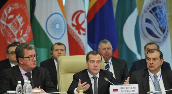 OCS: Medvedev plaide pour une politique économique concertée - Sputnik Afrique