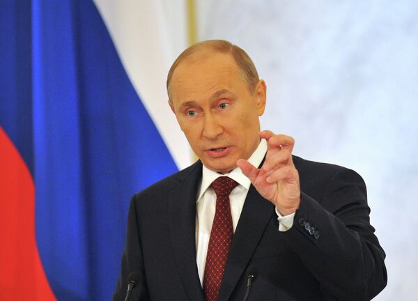 La Russie doit renforcer son rôle géopolitique (Poutine) - Sputnik Afrique