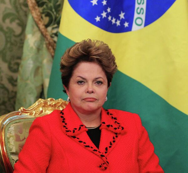 La présidente brésilienne Dilma Rousseff - Sputnik Afrique