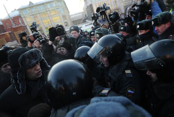 Moscou/manifestation non autorisée: les organisateurs relâchés - Sputnik Afrique