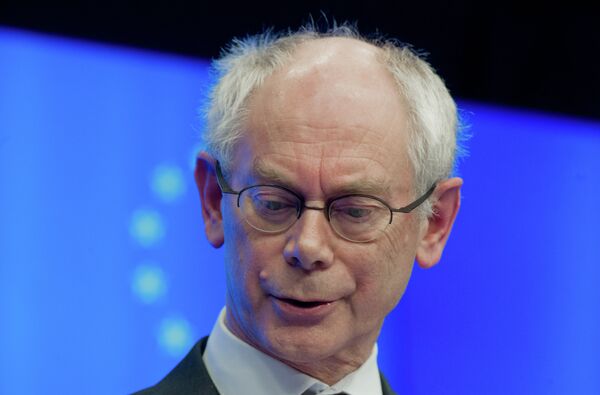 Président du Conseil européen Herman Van Rompuy - Sputnik Afrique