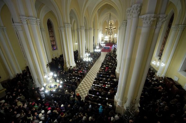 La messe catholique de Noël à Moscou - Sputnik Afrique