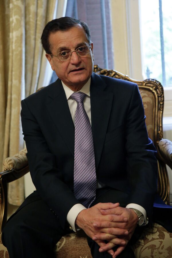 Le ministre libanais des Affaires étrangères et des Emigrants Adnan Mansour - Sputnik Afrique