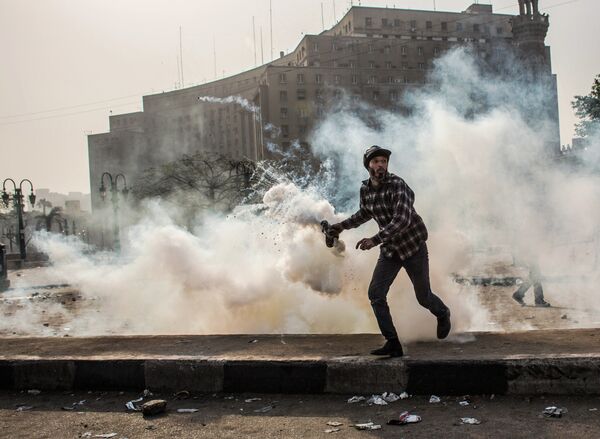 Affrontements entre supporteurs de football et police au Caire - Sputnik Afrique