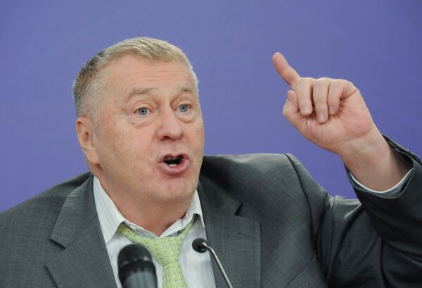 Le dirigeant du Parti libéral-démocrate de Russie (nationaliste) Vladimir Jirinovski - Sputnik Afrique
