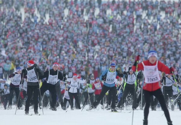 Ski de Russie-2013: plus de 2000 participants - Sputnik Afrique