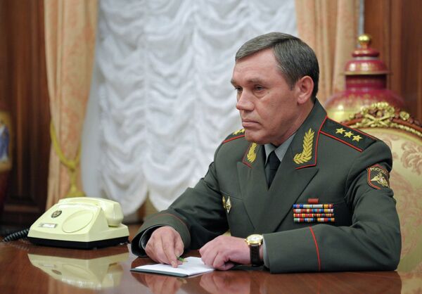 Chef de l'Etat-major général des Forces armées russes Valeri Guerassimov - Sputnik Afrique