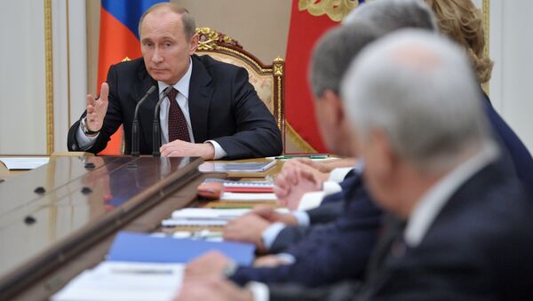 Réunion du Conseil de sécurité de Russie - Sputnik Afrique