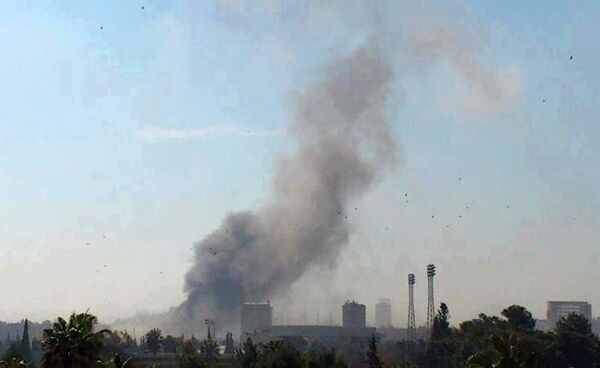 Damas: explosion près de l'ambassade russe - Sputnik Afrique